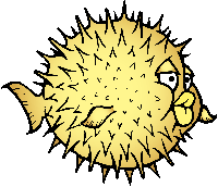 Puffy the pufferfish